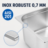 Bac Gastro GN 2/3 Inox 13 L - Hĺbka 150 mm