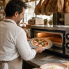 Perforovaný plech na pizzu Ø 280 mm Hliník — Dynasteel