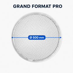 Perforovaný hliníkový pizza rošt Ø 500 mm - Pro
