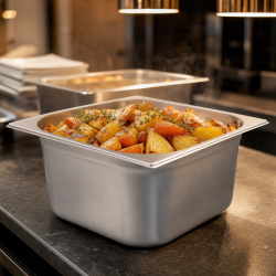 Bac Gastro GN 2/3 Inox 18 L - Hĺbka 200 mm