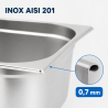 Bac Gastro GN 2/3 Inox 18 L - Hĺbka 200 mm