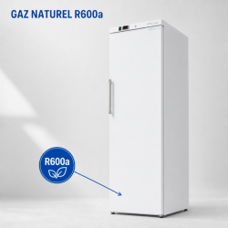 Ventilovaná chladnička 306 L +2/+8 °C Plné dvere