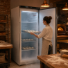 Mraznička z nehrdzavejúcej ocele 510 L Ventilovaná -18/-22 °C