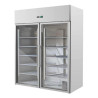 Armoire Réfrigérée Positive 1400 L 2 Portes Vitrées GN 2/1