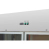 Armoire Réfrigérée Positive 1400 L 2 Portes Vitrées GN 2/1