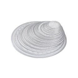 Perforovaný pizza plech Ø 250 mm Hliník — Dynasteel