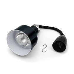 Lampe Chauffante Noire Dynasteel - Maintien chaud pour professionnels