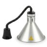 Silver Conical Heat Lamp Dynasteel - Keeps food warm for catering professionals