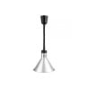 Silver Conical Heat Lamp Dynasteel - Keeps food warm for catering professionals