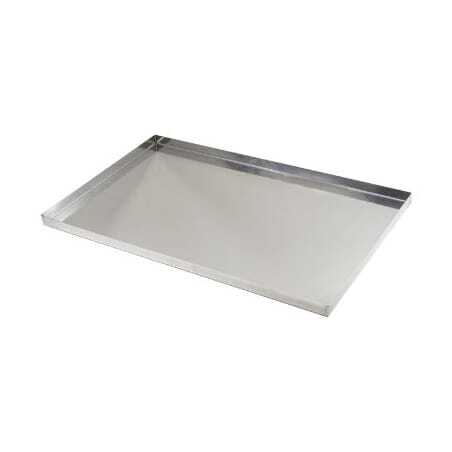 Straight Edge Pastry Plate in Stainless Steel Gobel