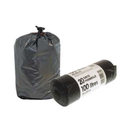 Garbage bag - 160 L - Pack of 20