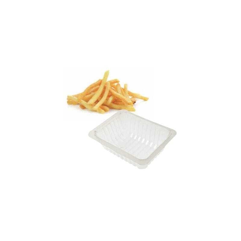 Lot de 250 Barquettes à Frites Translucide - 75cl