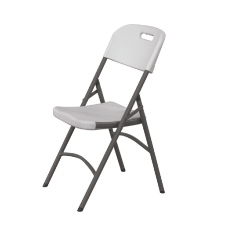 Folding Chair - Light Grey - HENDI