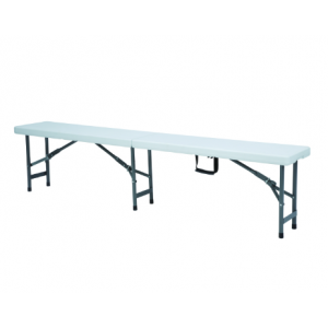 Banc Pliable Blanc - HENDI