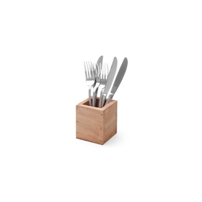 Wooden Cutlery Holder - HENDI