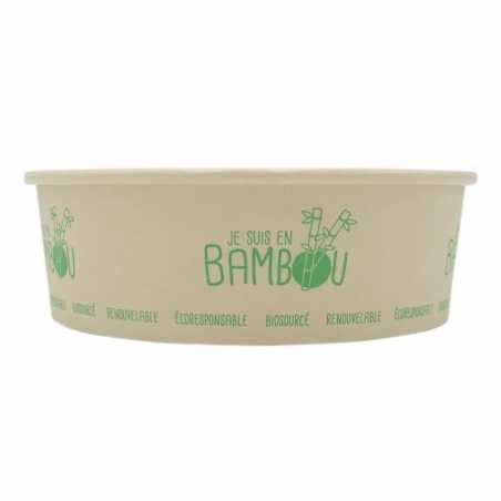 Bamboo Salad Bowl - 750 ml - Pack of 50