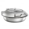 Chafing Dish Flexibilný Okrúhly s Odnímateľným Vekom - 6,2 L - Bartscher