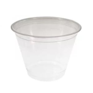 Priehľadný plastový pohár - 270 ml - Sada 50