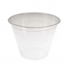 Priehľadný plastový pohár - 270 ml - Sada 50