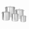Stainless Steel Pot with Lid Budget Line - 36 cm
