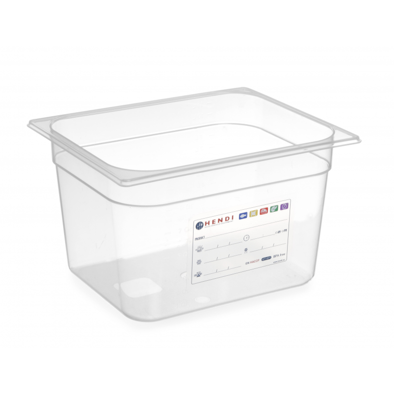 Gastronorm GN 1/2 Storage Box - 12.5 L - H 200 mm