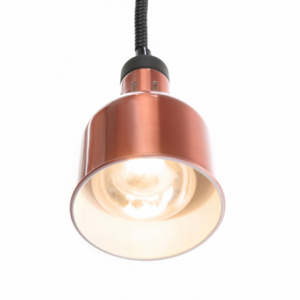 Adjustable Cylindrical Copper Heat Lamp - HENDI