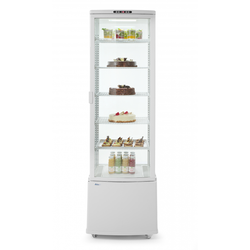 Vitrine Réfrigérée à Gateaux Blanche - 280 L