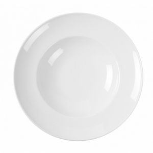 Assiette spéciale Pâtes en Porcelaine - 260 mm de Diamètre