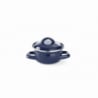 Black Pot with Lid - 0.6 L