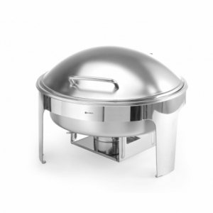 Chafing dish okrúhle s matným povrchom - Značka HENDI - Fourniresto