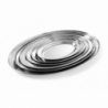 Plat Ovale en Inox - 240 x 170 mm - Marque HENDI - Fourniresto