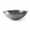 Wok with Double Handles - 700 mm in diameter - Brand HENDI