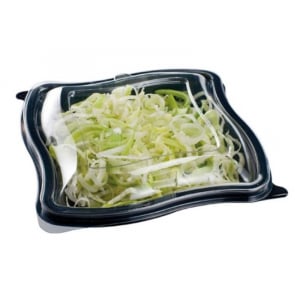 Lid for Black PET Salad Box - Pack of 400