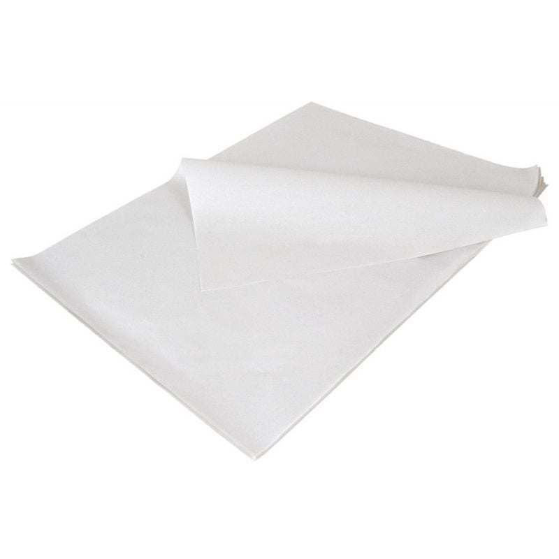 Nepriľnavý papier z bieleho kraftu - 50 x 65 - 10 kg