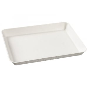 Assiette Kanopée Blanche - 200 x 150 mm - Lot de 50