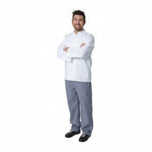 Biela unisex kuchynská bunda s dlhými rukávmi Vegas - Veľkosť L - Whites Chefs Clothing - Fourniresto