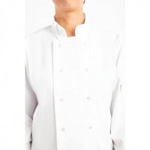 Biela zástera s dlhými rukávmi Vegas - Veľkosť M - Whites Chefs Clothing - Fourniresto