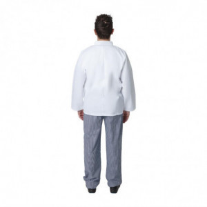 Biela unisex kuchynská bunda s dlhými rukávmi Vegas - Veľkosť S - Whites Chefs Clothing - Fourniresto