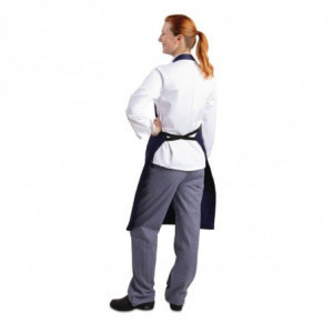 Navy Blue Bib Apron 710 X 970 Mm - Whites Chefs Clothing - Fourniresto