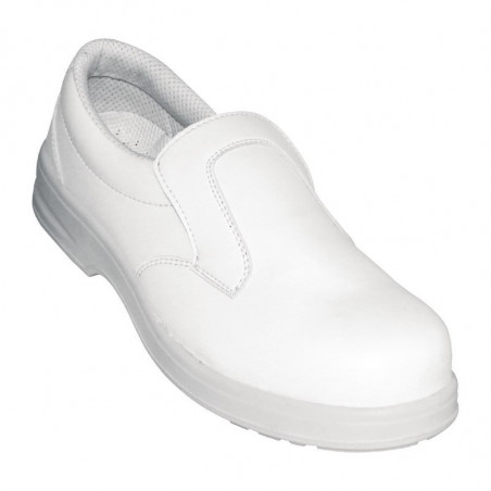 Mocassins De Sécurité Blancs - Taille 39 - Lites Safety Footwear - Fourniresto