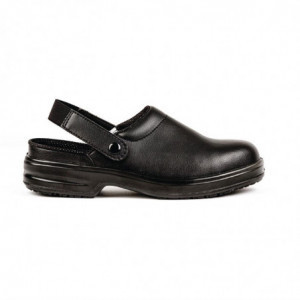 Black Mixed Safety Clogs - Size 40 - Lites Safety Footwear - Fourniresto