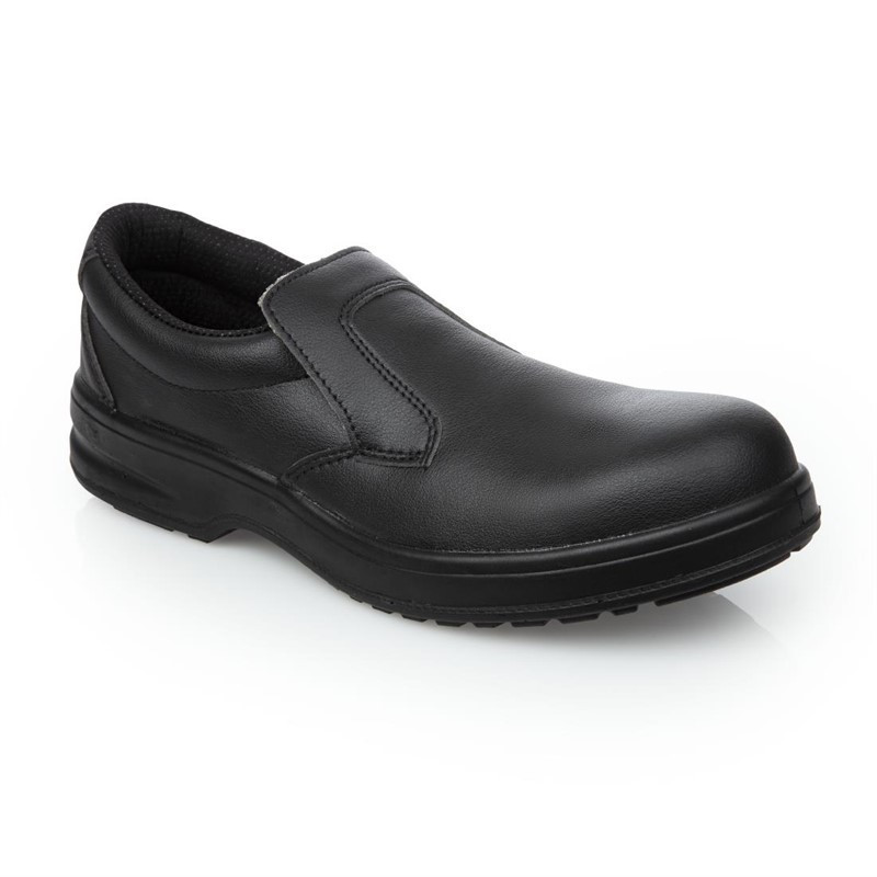 Black Safety Moccasins - Size 37 - Lites Safety Footwear - Fourniresto