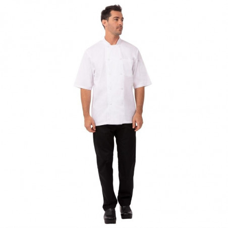 Veste De Cuisine Mixte Blanche Montreal Cool Vent - Taille L - Chef Works - Fourniresto