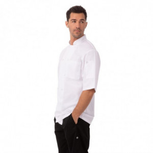 Veste De Cuisine Mixte Blanche Montreal Cool Vent - Taille M - Chef Works - Fourniresto