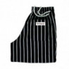 Pantalon De Cuisine Mixte Baggy Rayé Noir Et Blanc - Taille L - Chef Works - Fourniresto