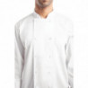 White Unisex Long Sleeve Calgary Kitchen Jacket - Size XXL - Chef Works - Fourniresto