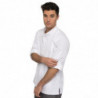 Veste de Cuisine Mixte à Fermeture Eclair Blanche Hartford - Taille M - Chef Works - Fourniresto