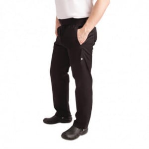 Pantalon Slim Noir pour Homme - Taille L - Chef Works - Fourniresto