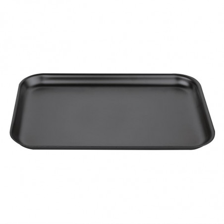 Anodized Aluminum Cooking Plate 420 x 305 mm - Vogue - Fourniresto