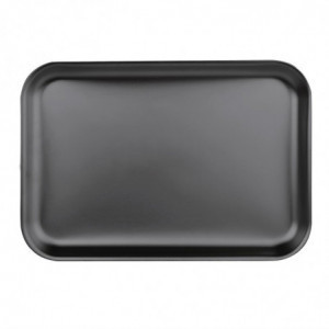 Anodized Aluminum Cooking Plate 420 x 305 mm - Vogue - Fourniresto